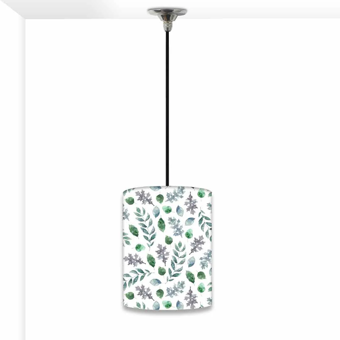 Ceiling Hanging Pendant Lamp Shade - Green Leaf
