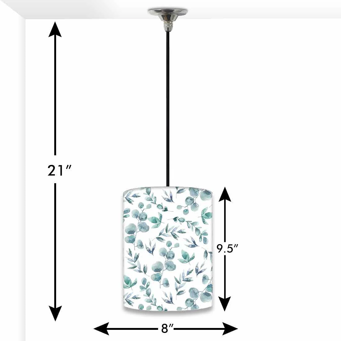 Ceiling Hanging Pendant Lamp Shade - Beautiful Leaves - Image 3