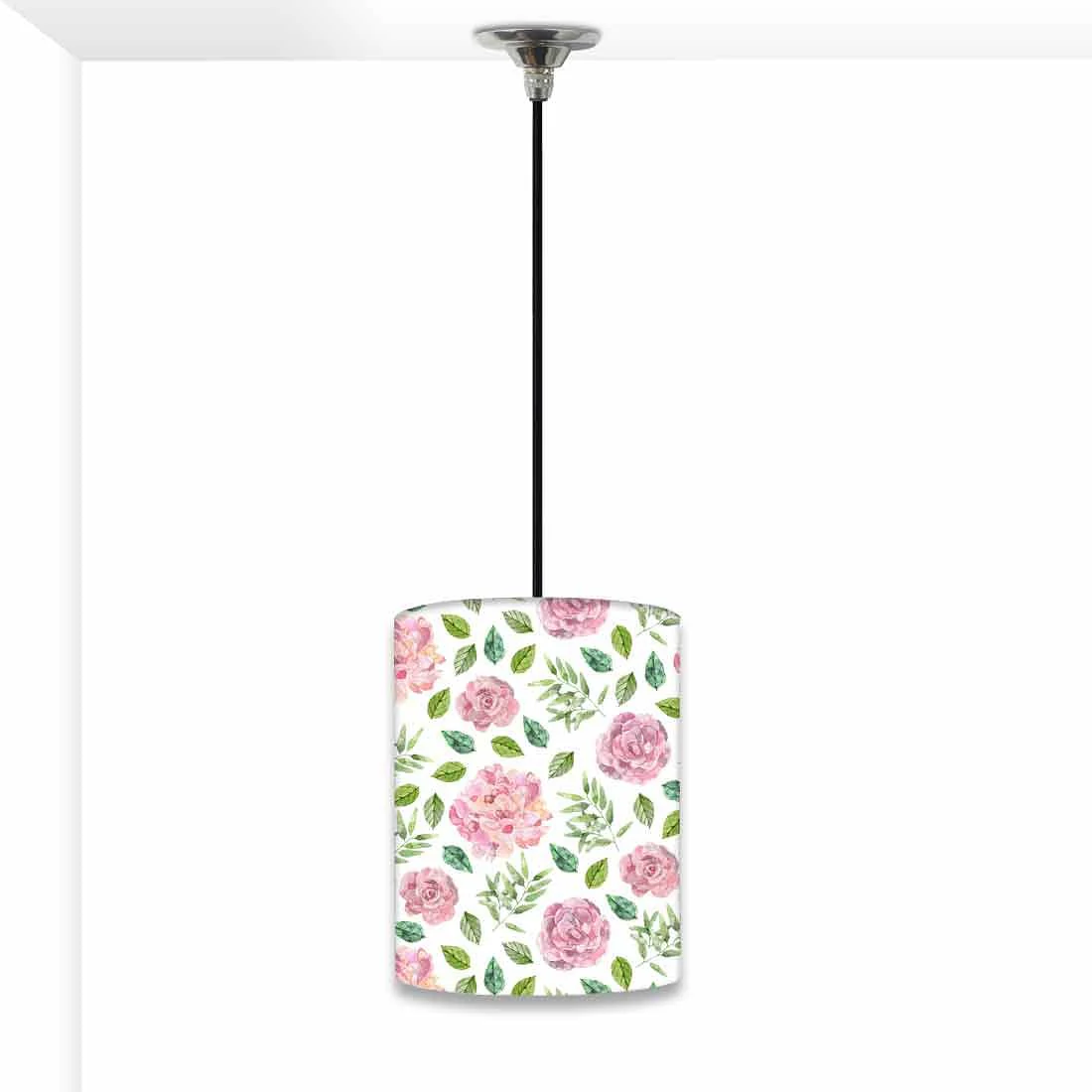 Ceiling Hanging Pendant Lamp Shade - Flower Pattern