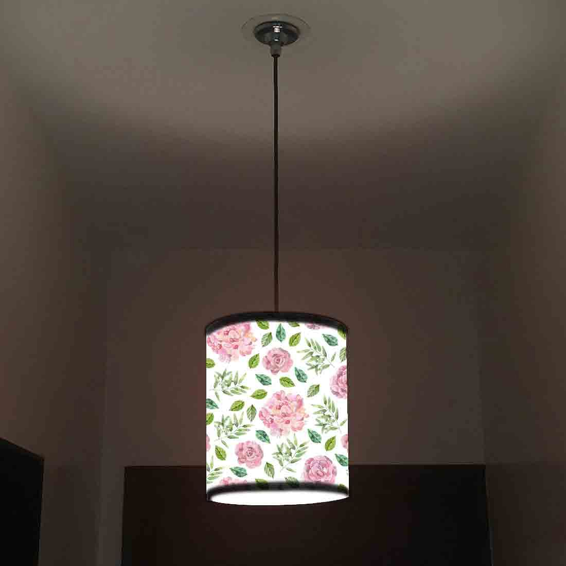 Ceiling Hanging Pendant Lamp Shade - Flower Pattern - Image 2