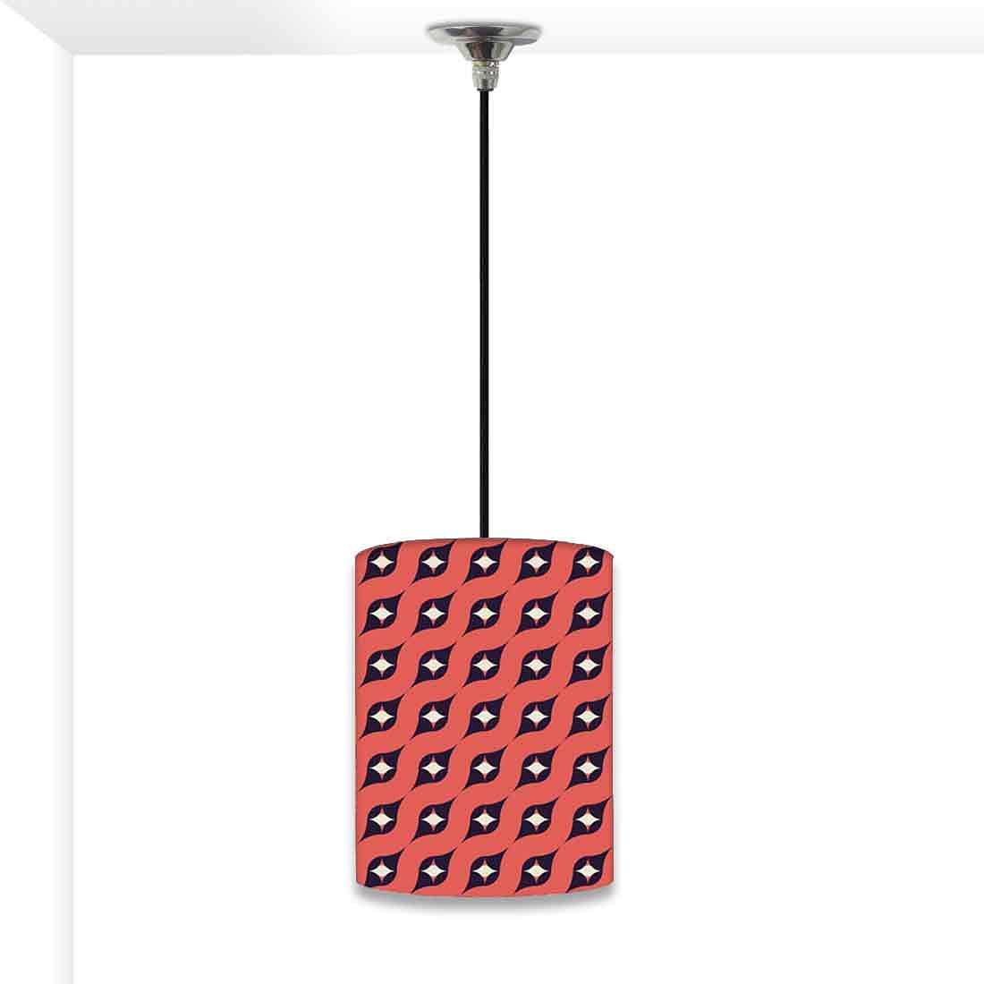 Ceiling Hanging Pendant Lamp Shade - Peach Retro Collection