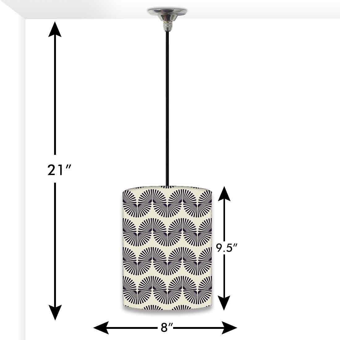 Ceiling Hanging Pendant Lamp Shade - Beautiful Retro Pattern - Image 3