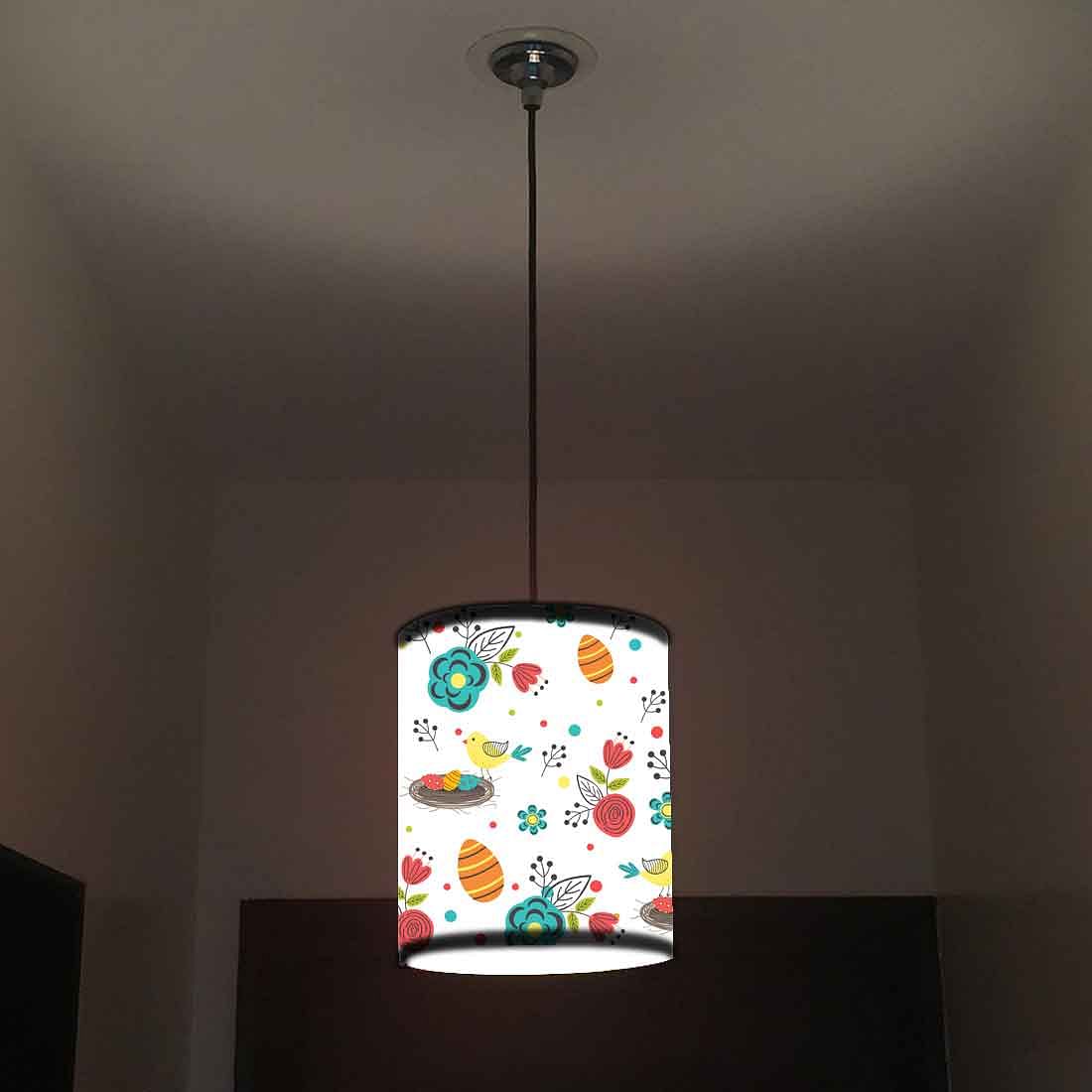 White Pendant Lights Ceiling Lamps - Colorful Eggs - 0243