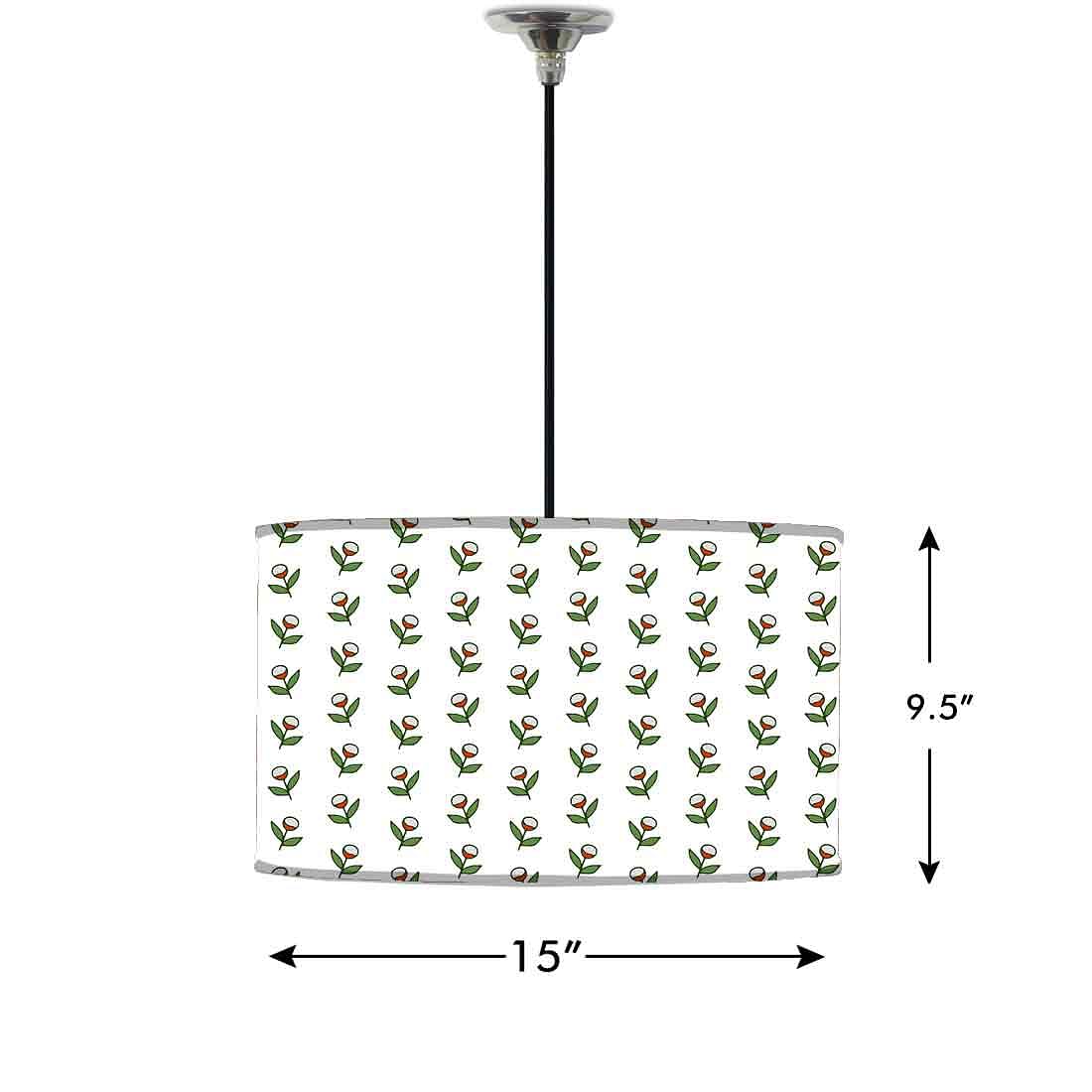 Pendant Lamp Drum Shade Ceiling Lights - Image 2