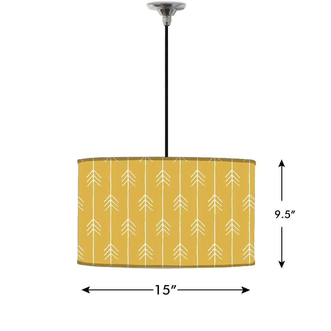 Pendant Lamp Drum Shade Ceiling Lights - Image 2