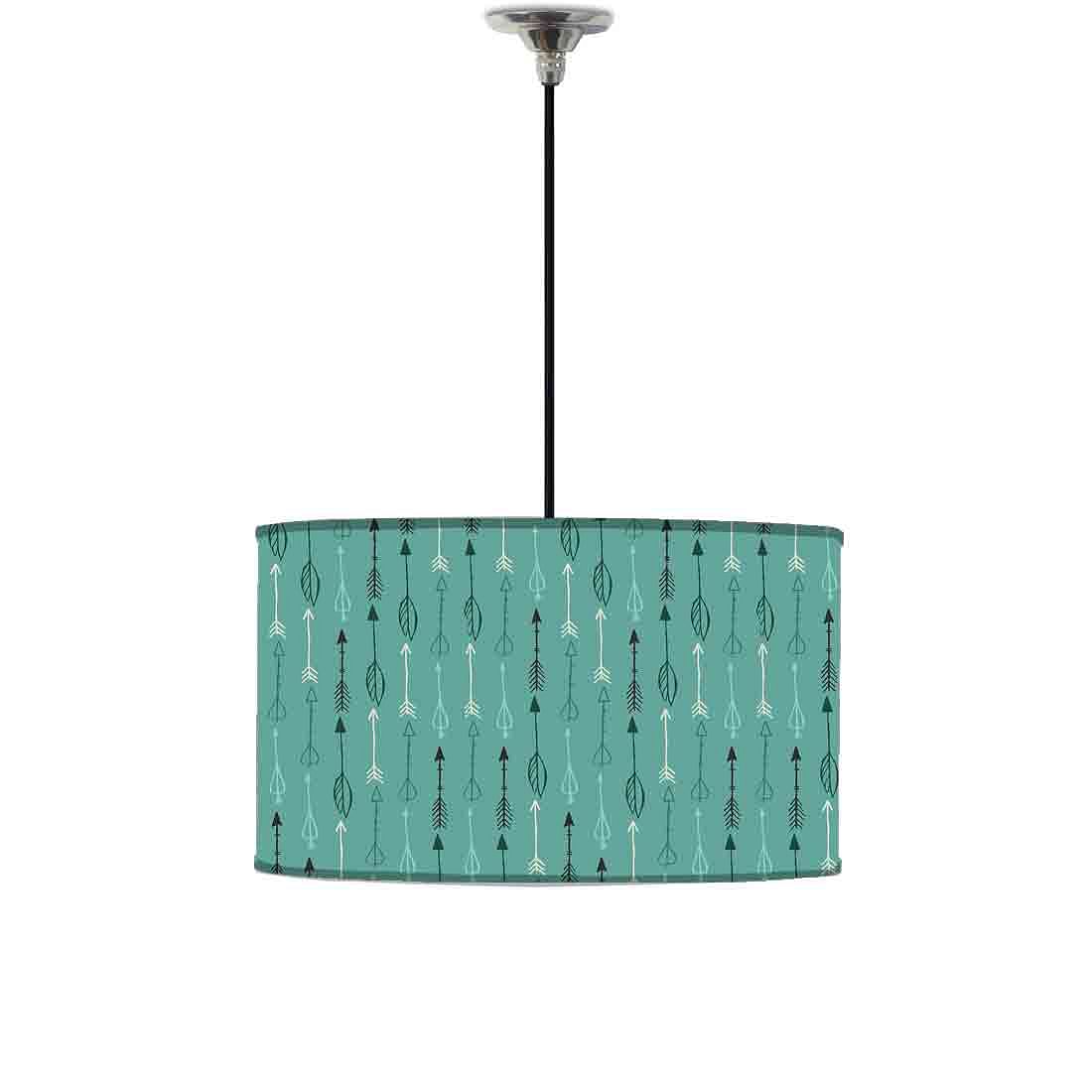 Pendant Lamp Drum Shade Ceiling Lights
