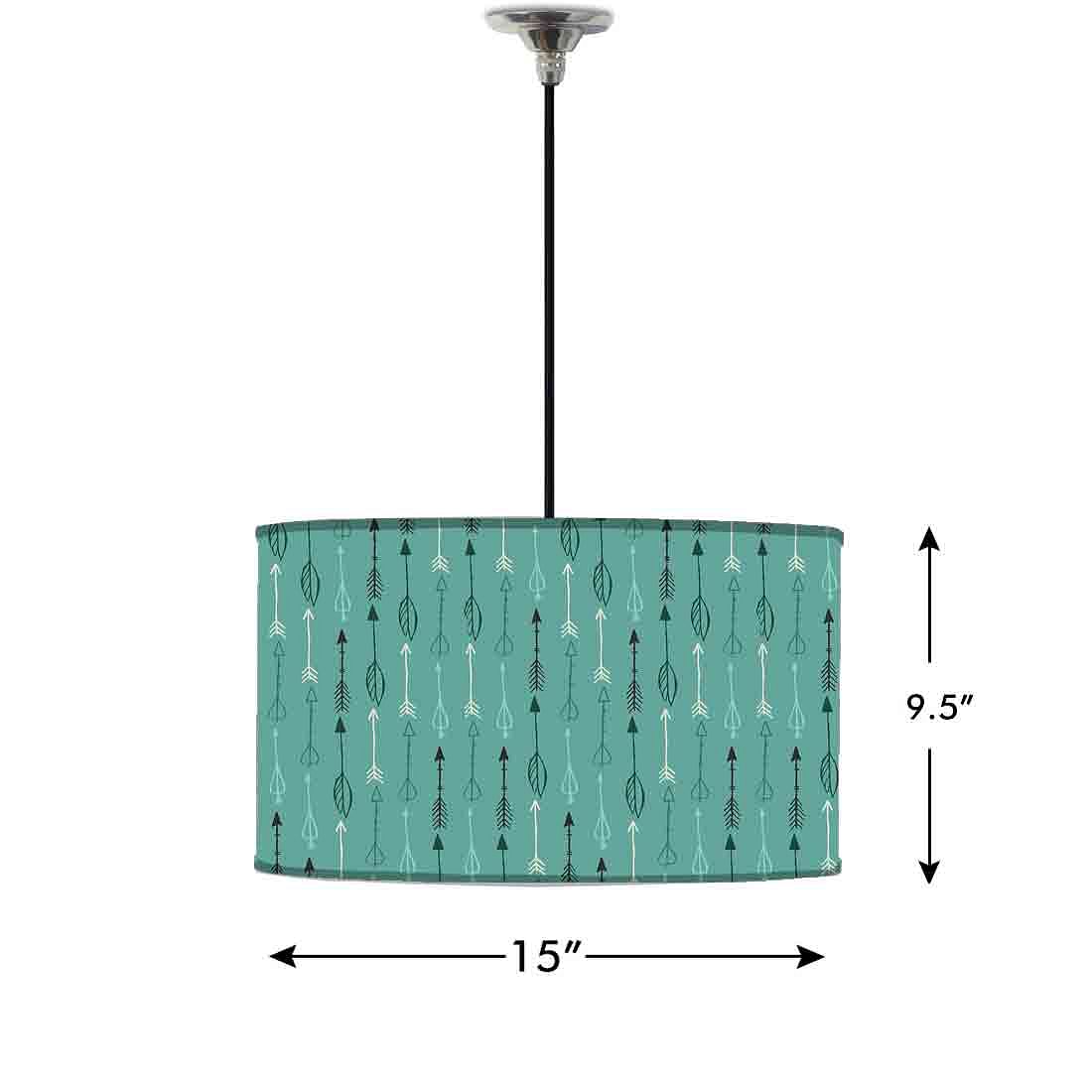 Pendant Lamp Drum Shade Ceiling Lights - Image 2