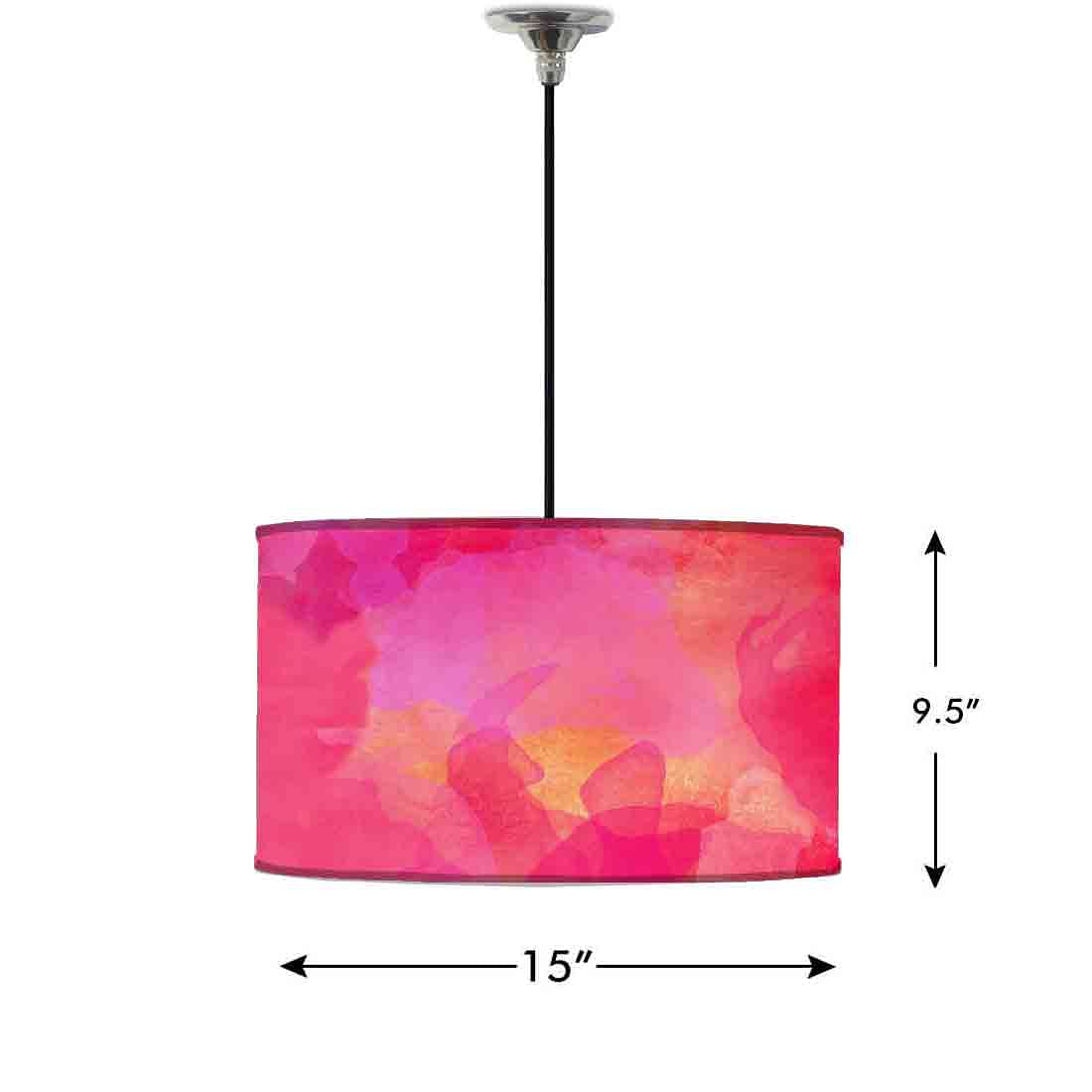 Pendant Lamp Drum Shade Ceiling Lights - Image 2