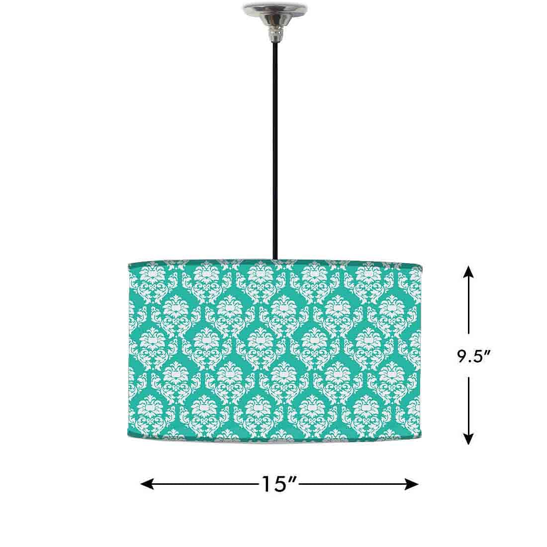 Pendant Lamp Drum Shade Ceiling Lights - Image 2
