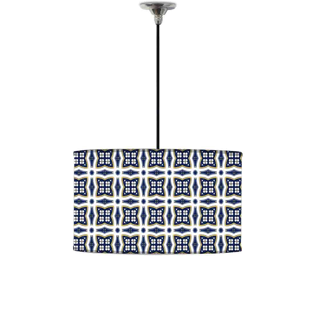 Ceiling Lamp Hanging Drum Lampshade - Iberian Love