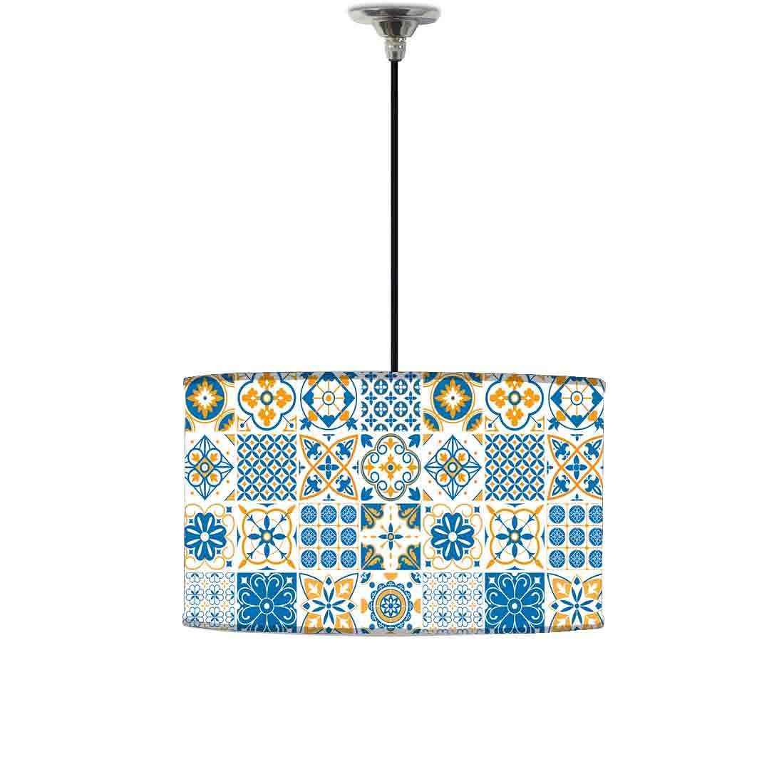 Ceiling Lamp Hanging Drum Lampshade - Love From Lisbon