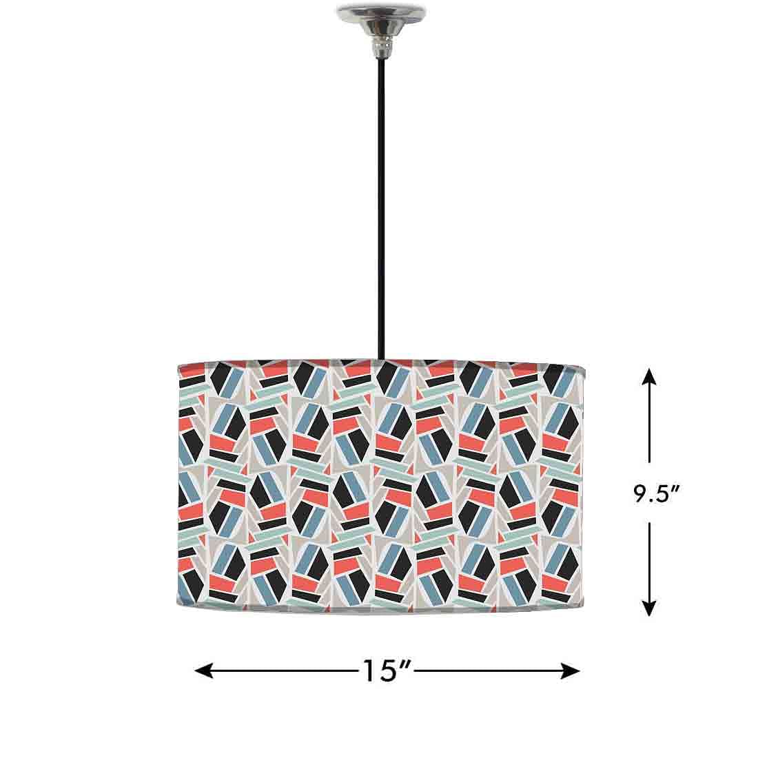 Pendant Lamp Drum Shade Ceiling Lights - Image 2