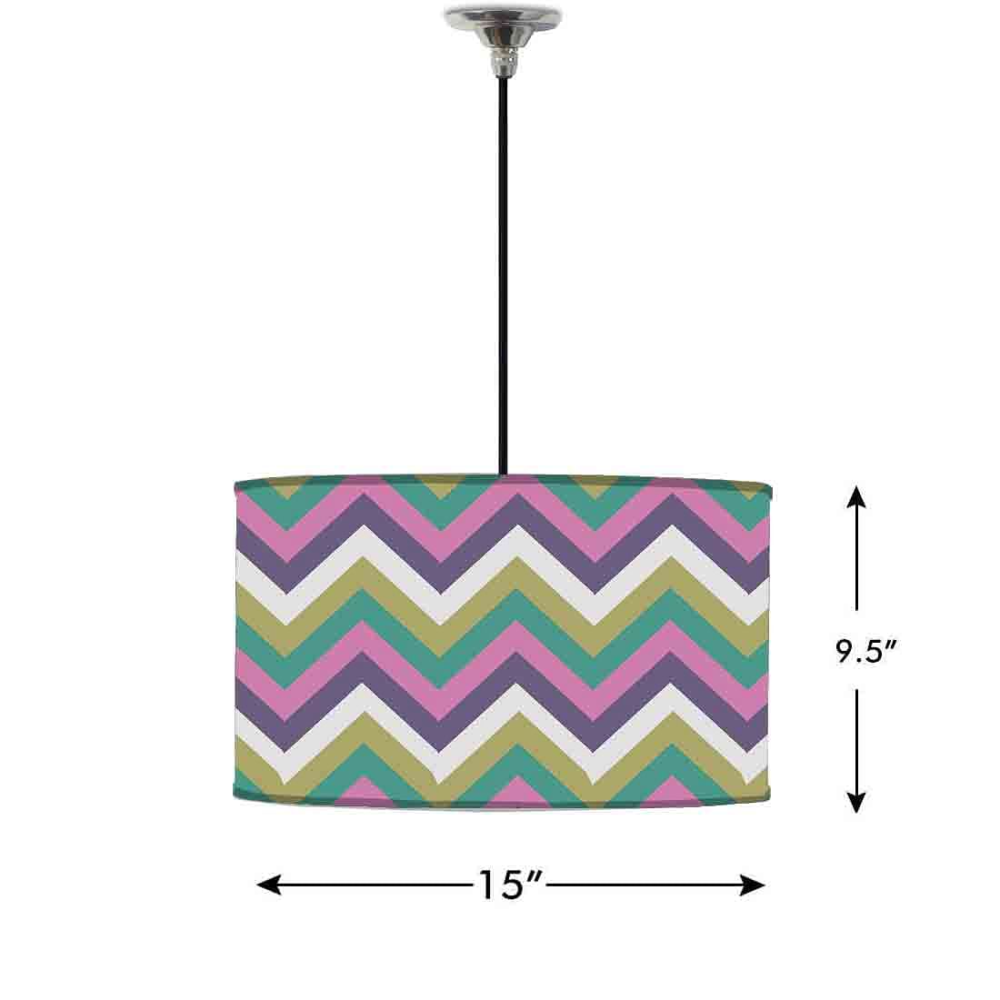 Pendant Lamp Drum Shade Ceiling Lights - Image 2