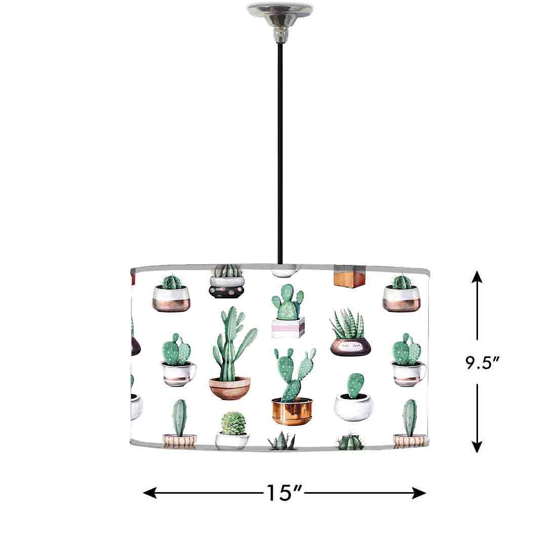 Pendant Lamp Drum Shade Ceiling Lights - Image 2