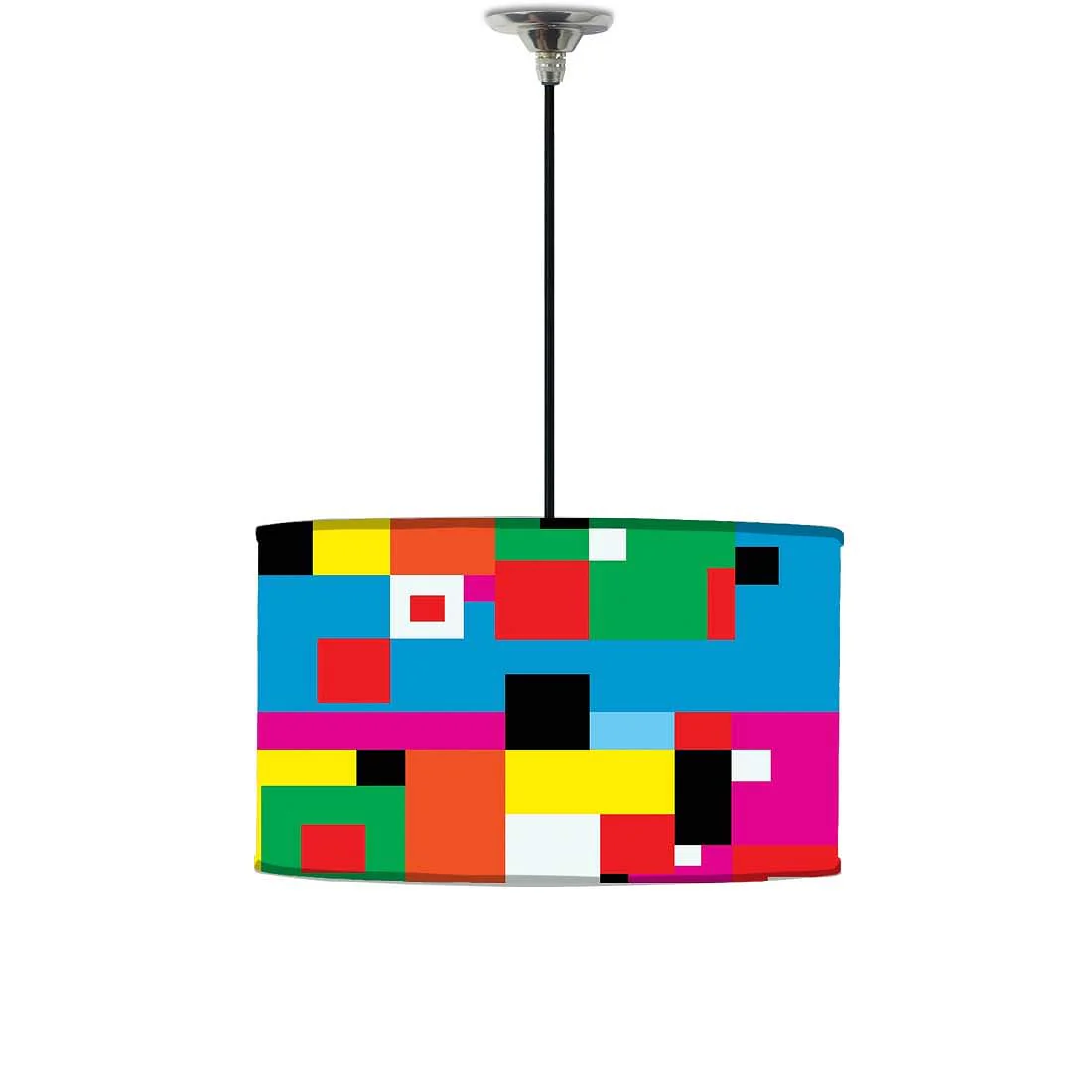 Pendant Lamp Drum Shade Ceiling Lights