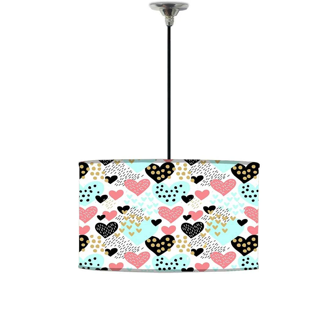 Pendant Lamp Drum Shade Ceiling Lights