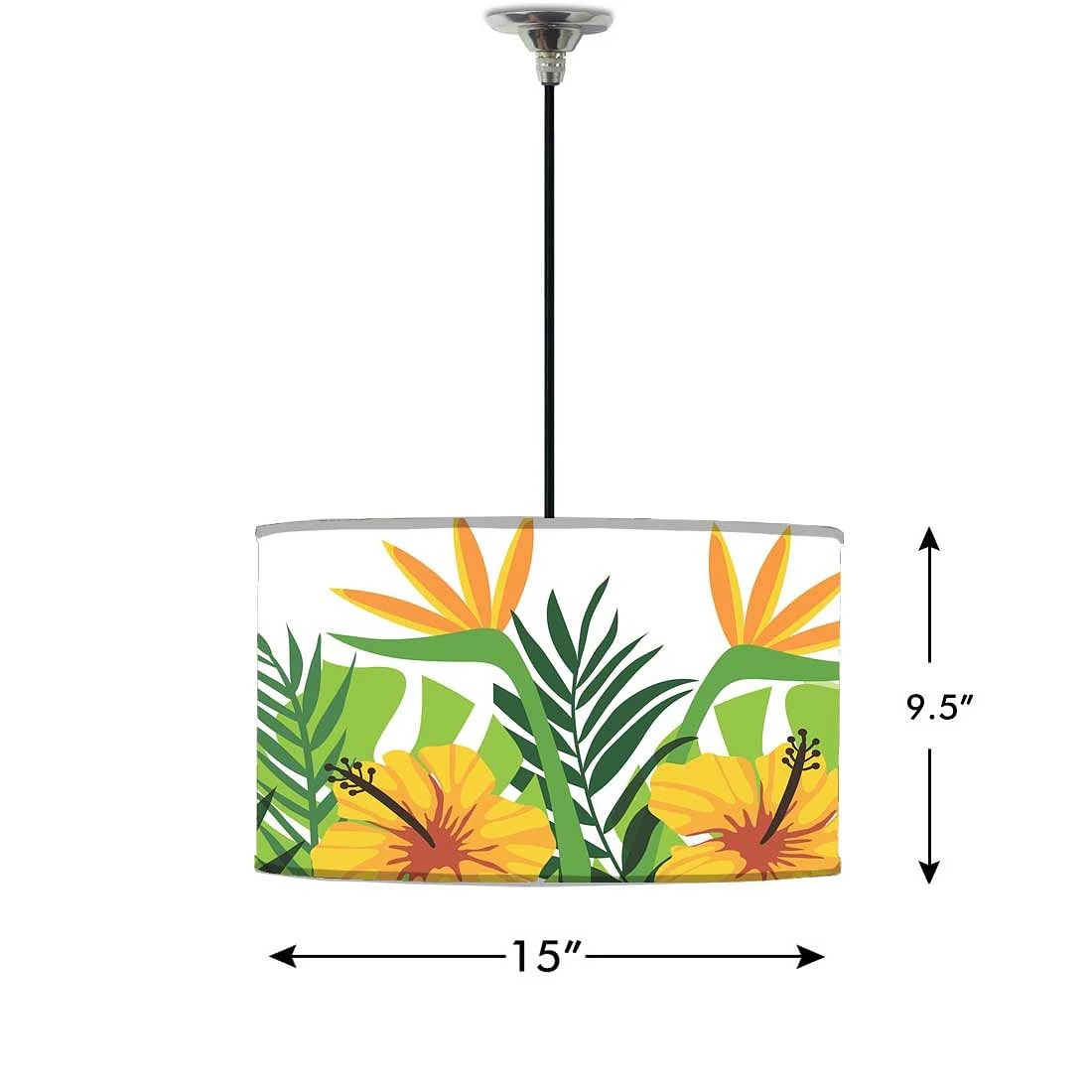 Ceiling Lamp 15" Drum Lamp Shade - Image 2