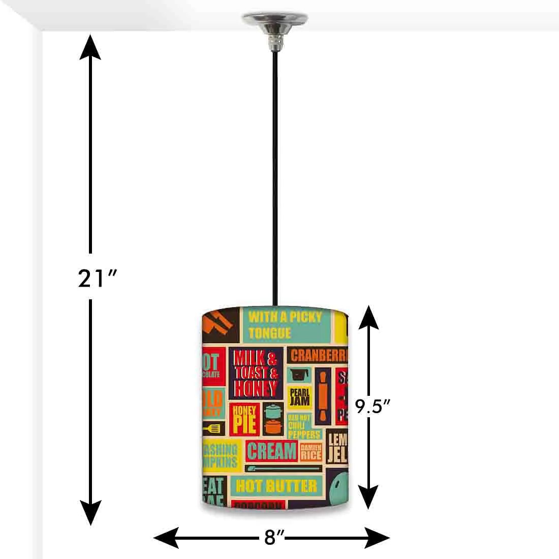 Designer Outdoor Pendant Lamp - American Breakfast - Image 2