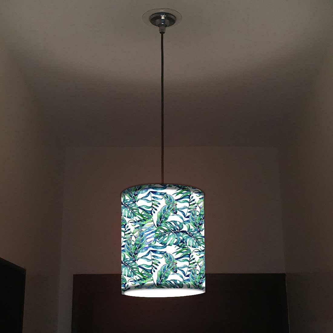 Ceiling Hanging Pendant Lamp Shade - Tropical Leaf - Image 2