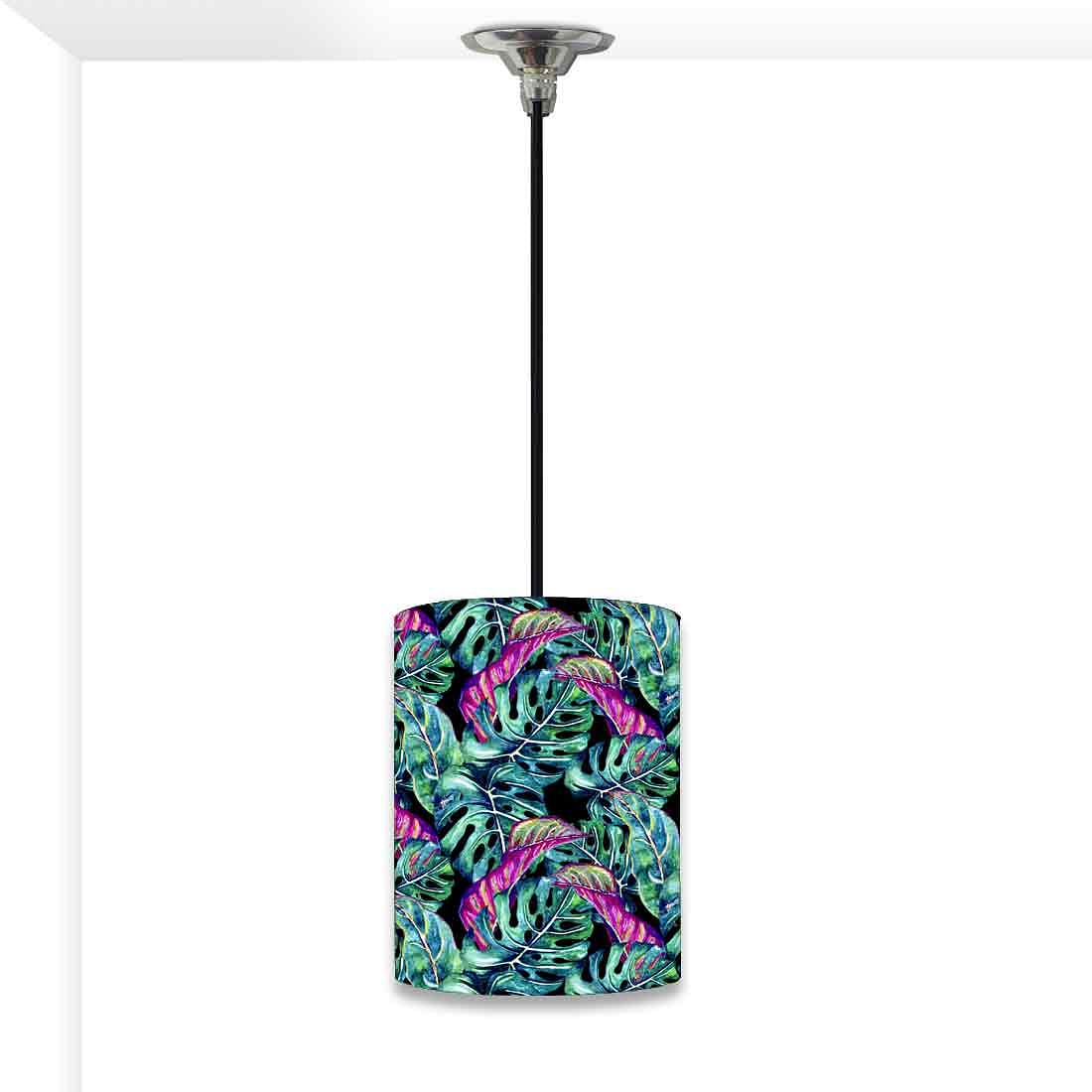 Ceiling Hanging Pendant Lamp Shade - Multicolor Leaf