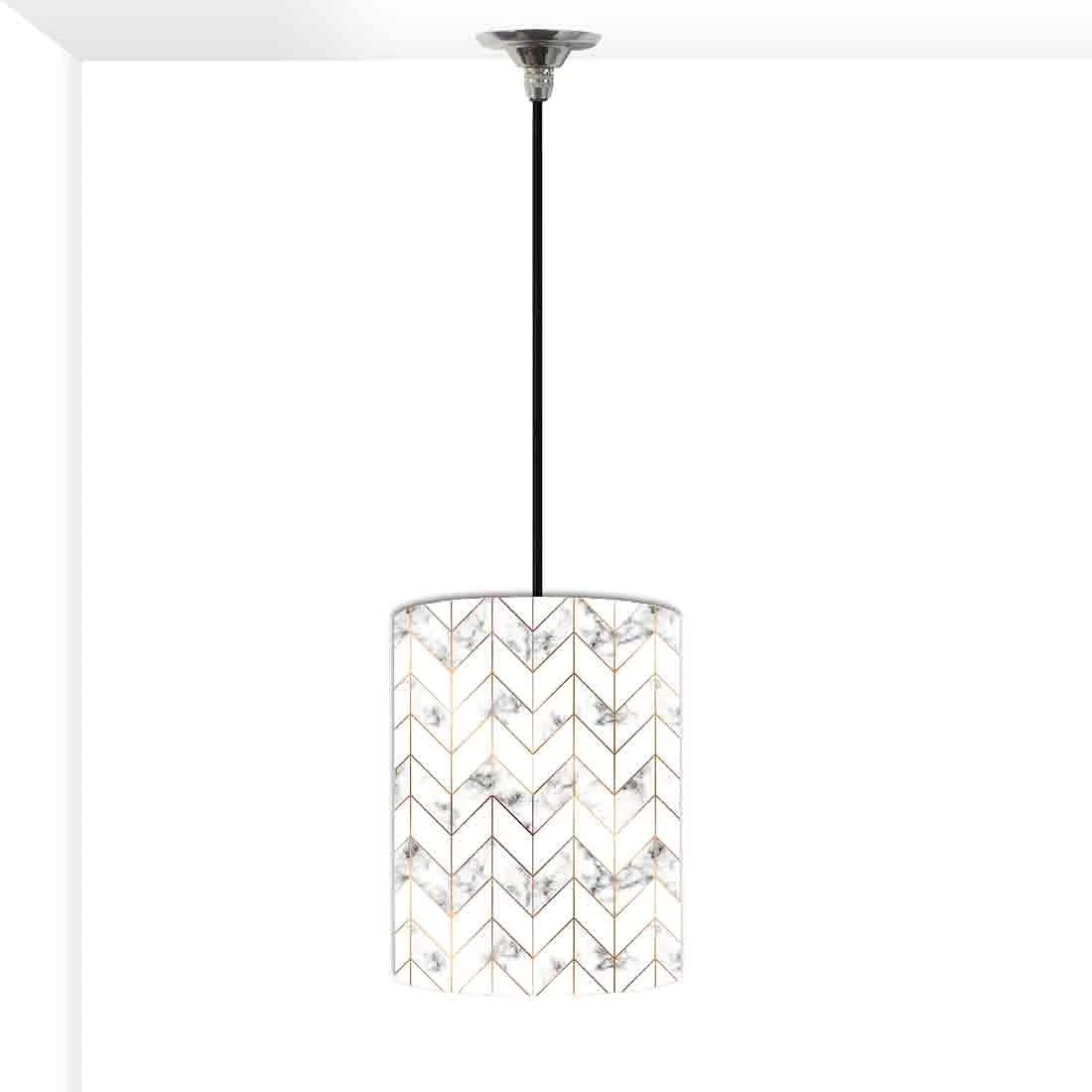 Ceiling Hanging Pendant Lamp Shade - Marble Pastle Designer