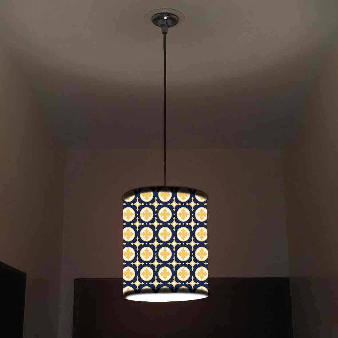 Ceiling Hanging Pendant Lamp Shade - Yellow Circle - Image 2