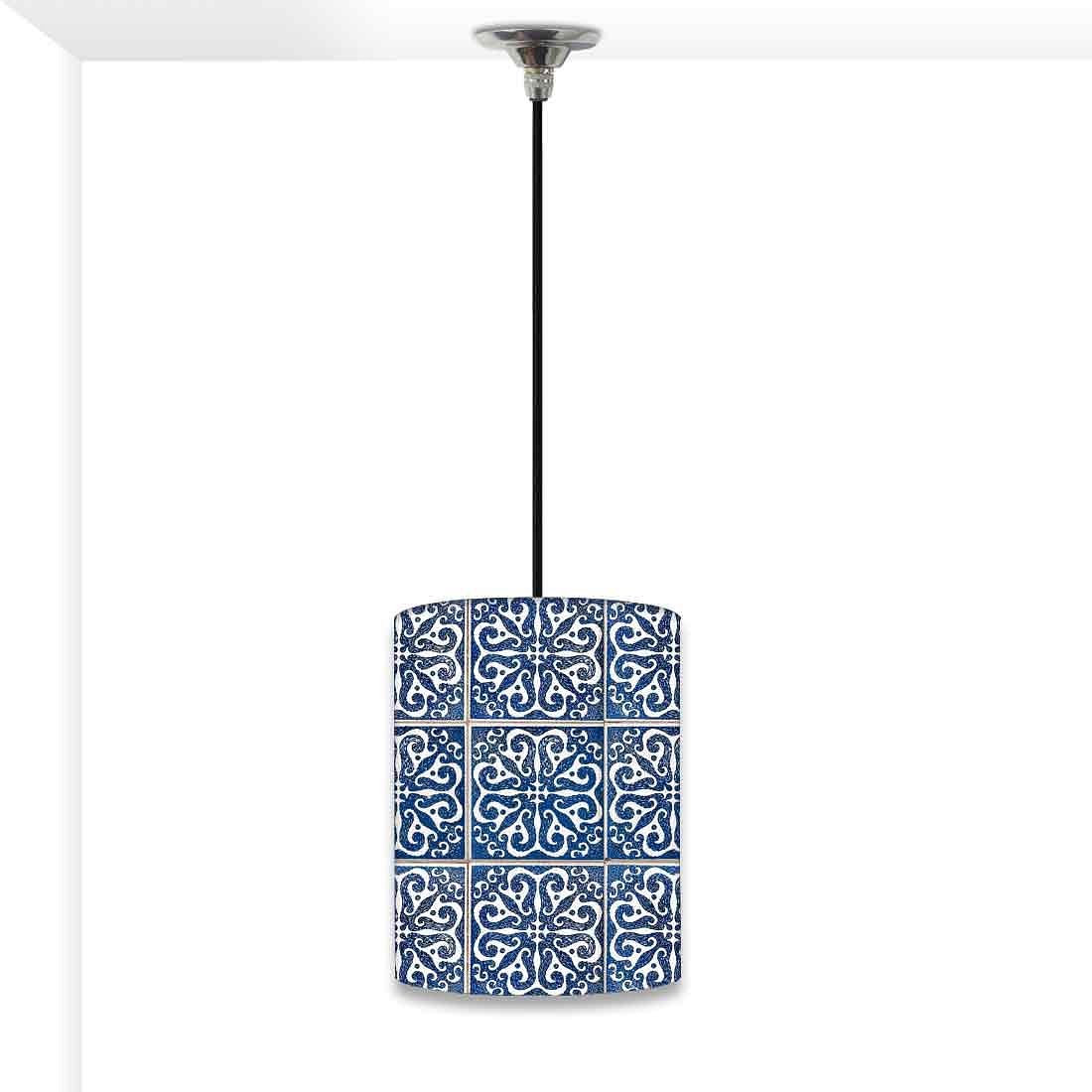 Ceiling Hanging Pendant Lamp Shade - Tiles Pattern