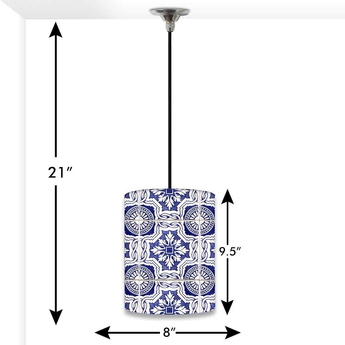 Ceiling Hanging Pendant Lamp Shade - Morocco Mosaic - Image 3