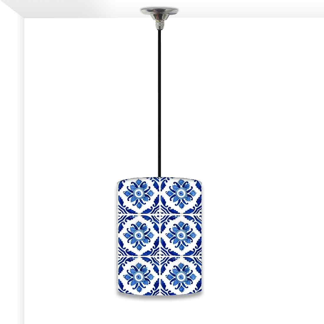 Ceiling Hanging Pendant Lamp Shade - Floral Art