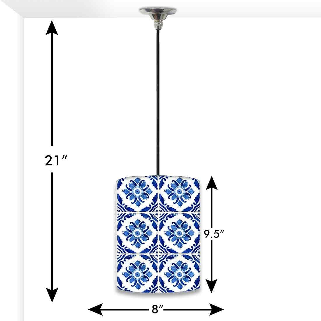 Ceiling Hanging Pendant Lamp Shade - Floral Art - Image 3