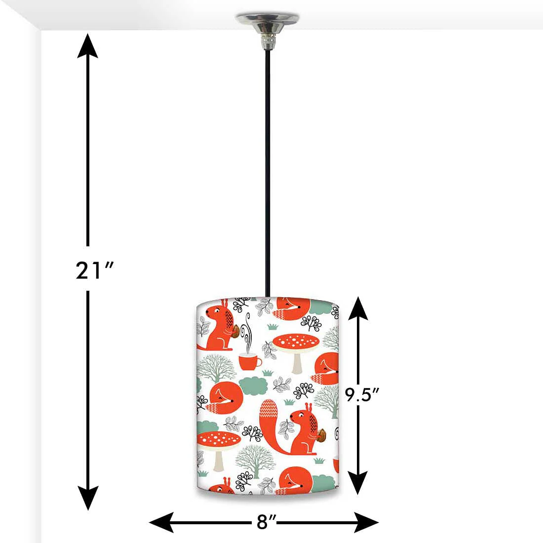 Ceiling Hanging Pendant Lamp Shade - Image 2