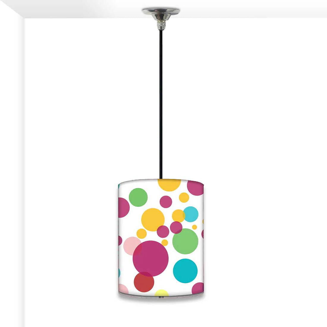 New Living Room Pendant Lamp - Colorful Polka Dots