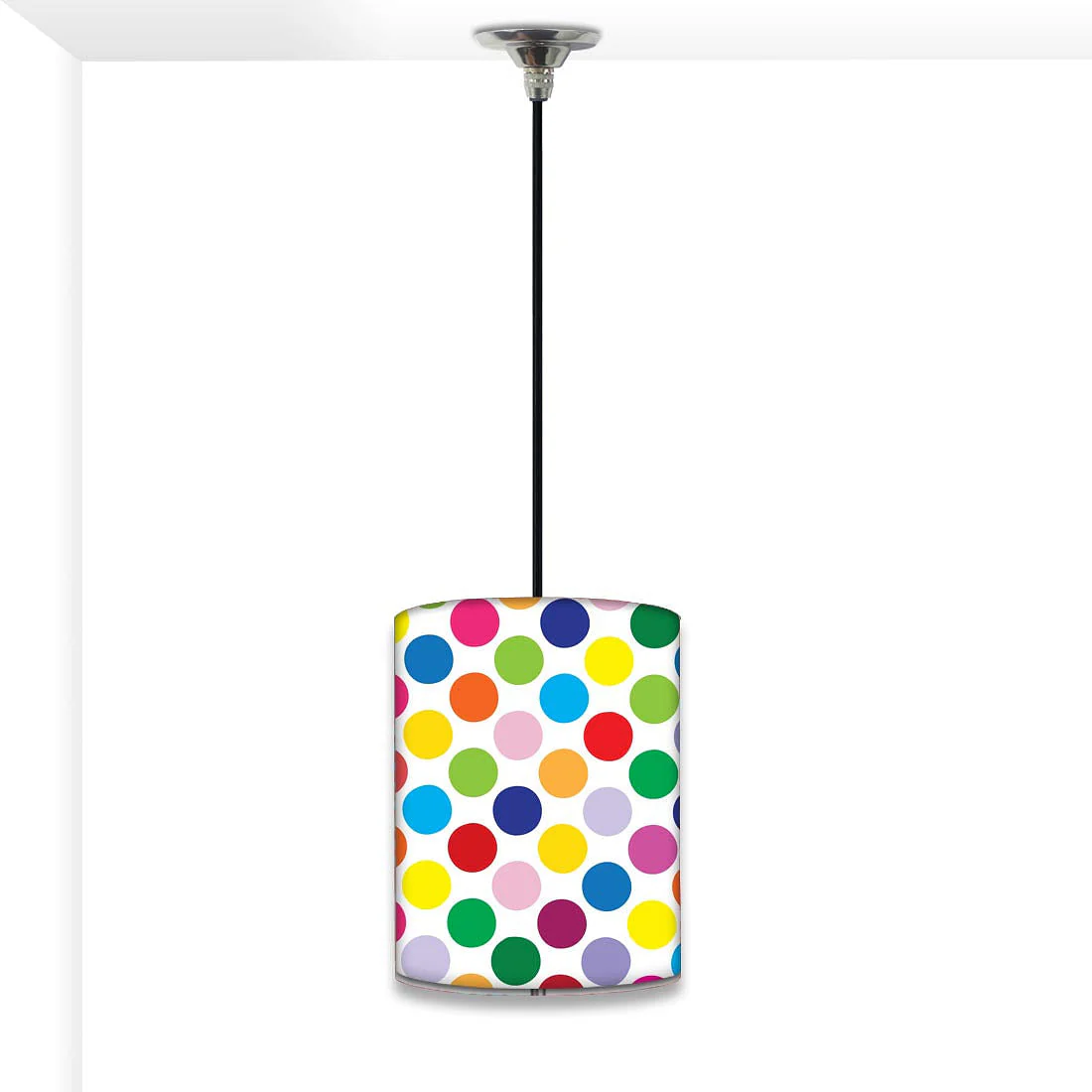 Colorful Hanging Pendant Lamp - Colorful Dots