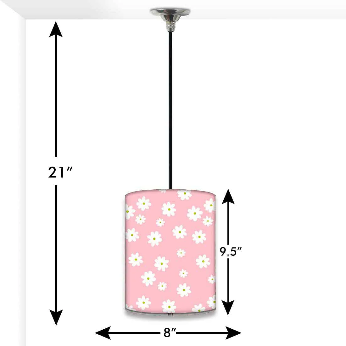 Beautiful Ceiling Pendant Lamp - Daisy Flower - Image 2
