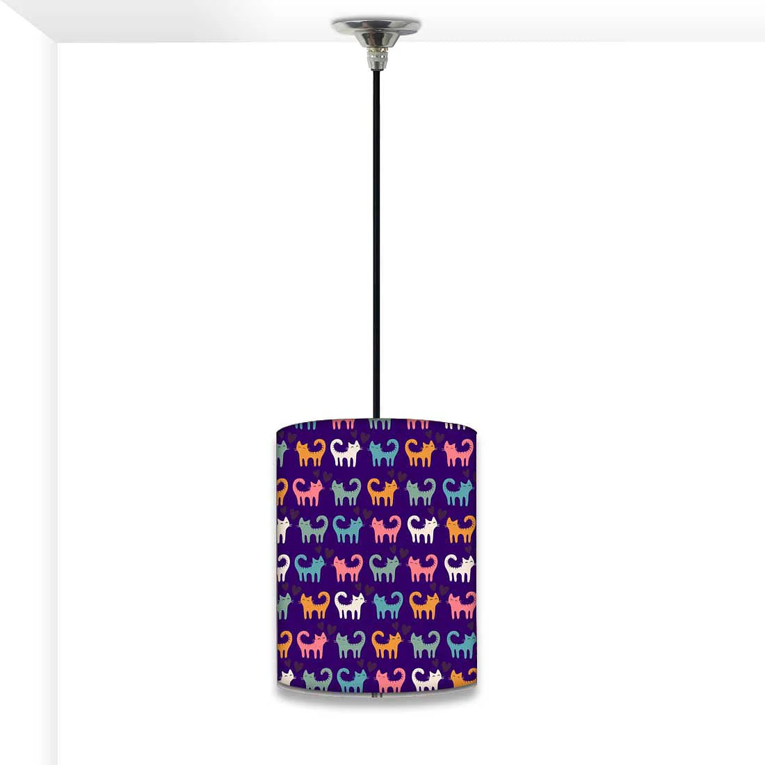 New Children's Hanging Pendant Lamp - Cats Everywhere