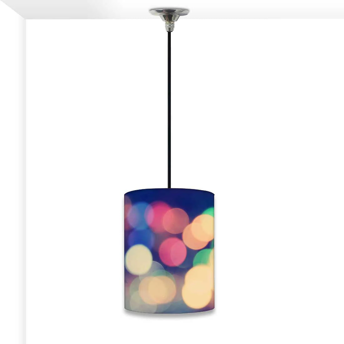 Cool Ceiling Hanging Pendant Lamp - Colorful Bokeh