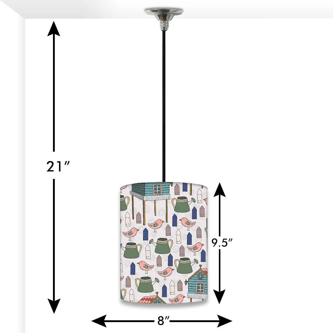 Ceiling Hanging Pendant Lamp Shade - Image 2