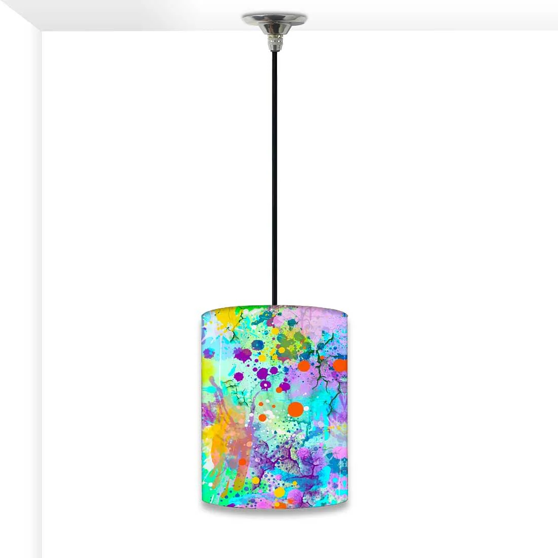 Designer Bedroom Pendant Lamp - Watercolor