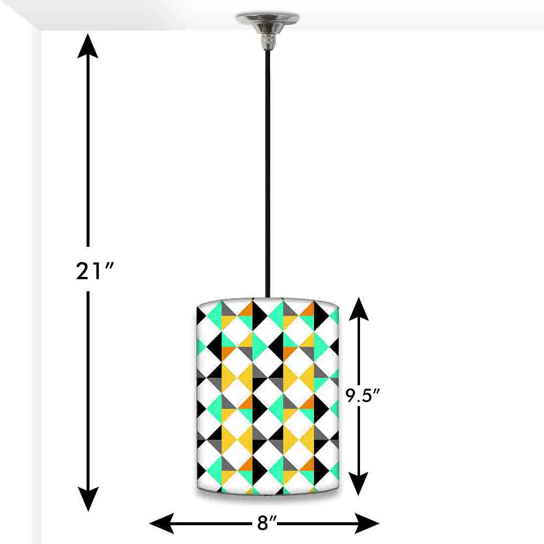 Beautiful Mini Hanging Pendant Lamp - Abstract - Image 2