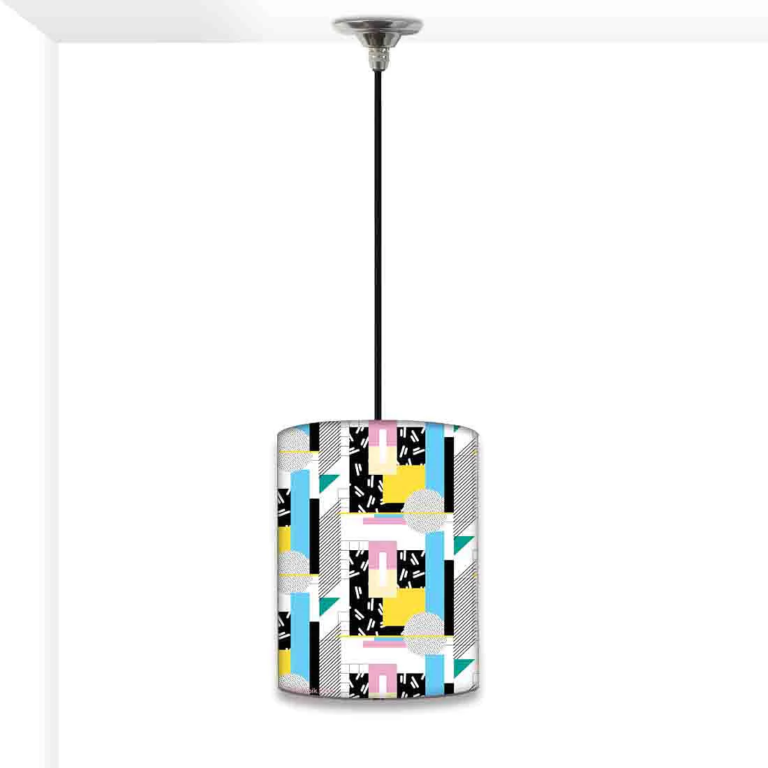 Mini Ceiling Hanging Pendant Lamp - Box Pattern