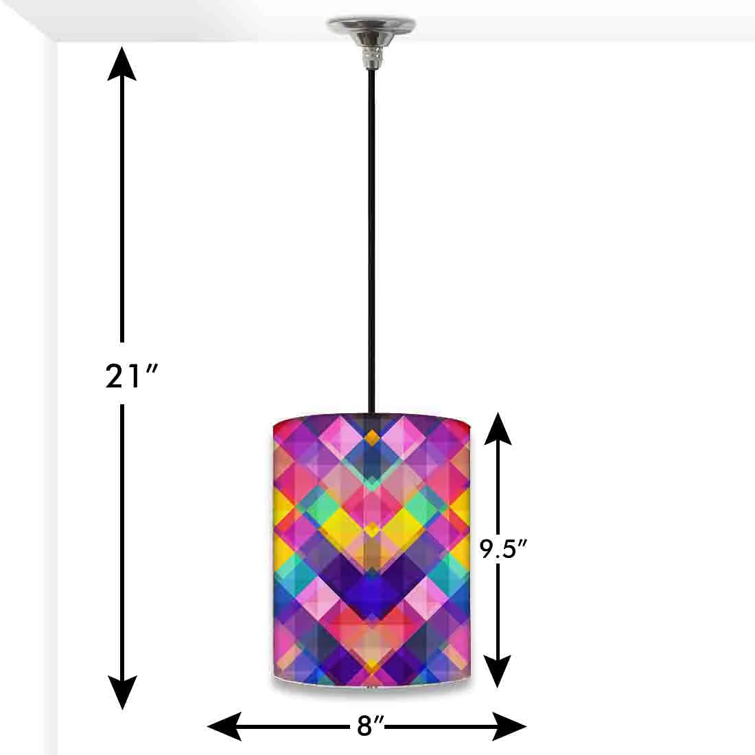 Hanging Round Ceiling Light Lamps for Bedroom - 0088 - Image 2