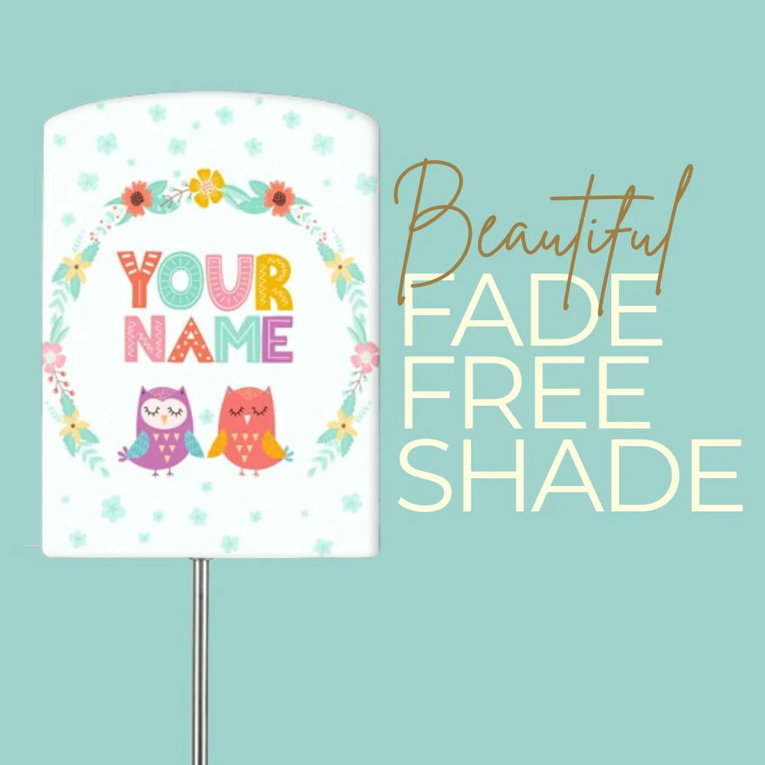 Personalized Kids Bedside Night Lamp with 3w LED Bulb - Image 3