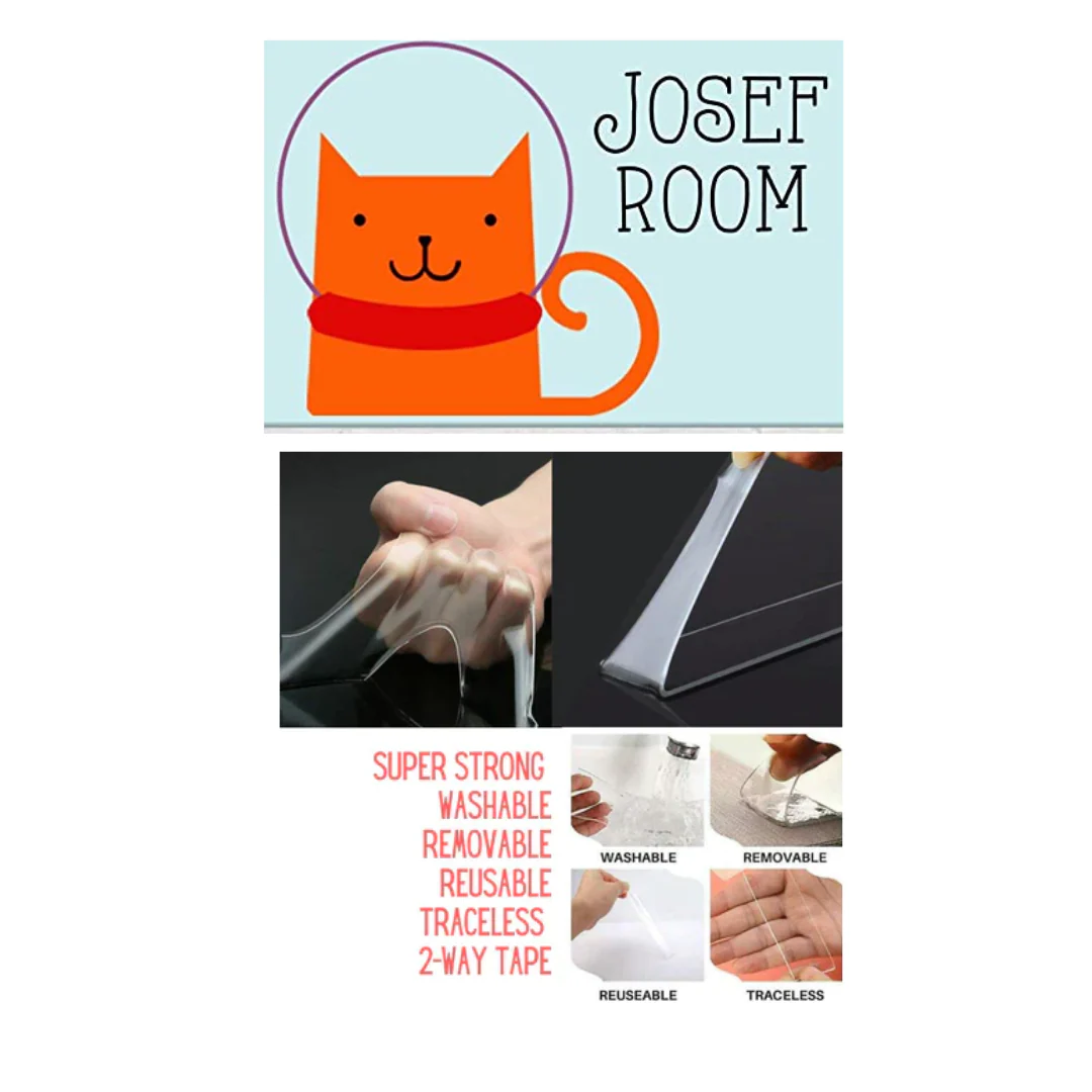 Children's Name Plate Door Sign - Cute Cat Skipping - Image 4