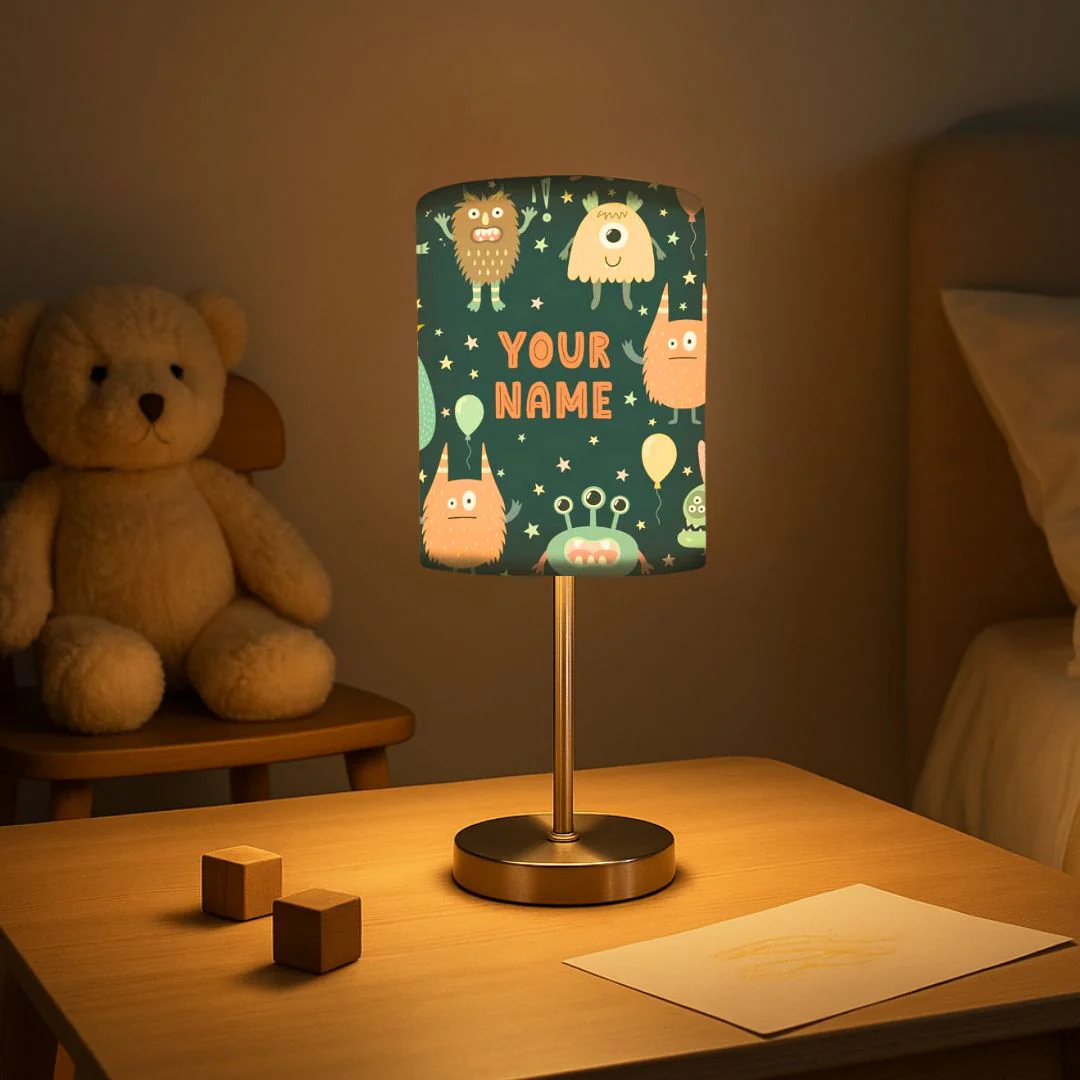 Personalized Kids Lamp for Bedroom with 3w LED Bulb - Image 2