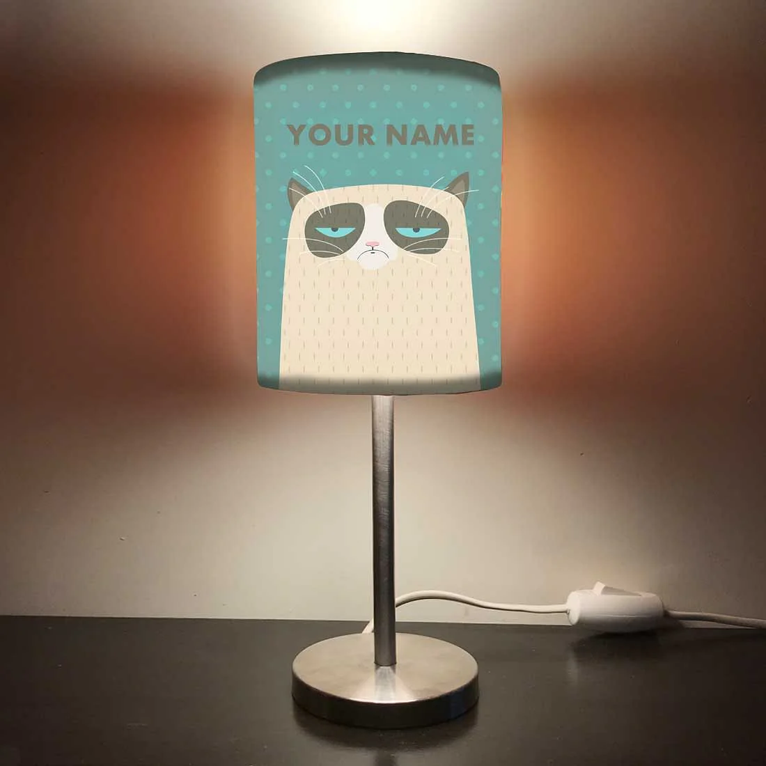 Personalized Night Lamp for Childrens bedroom with 3w LED Bulb