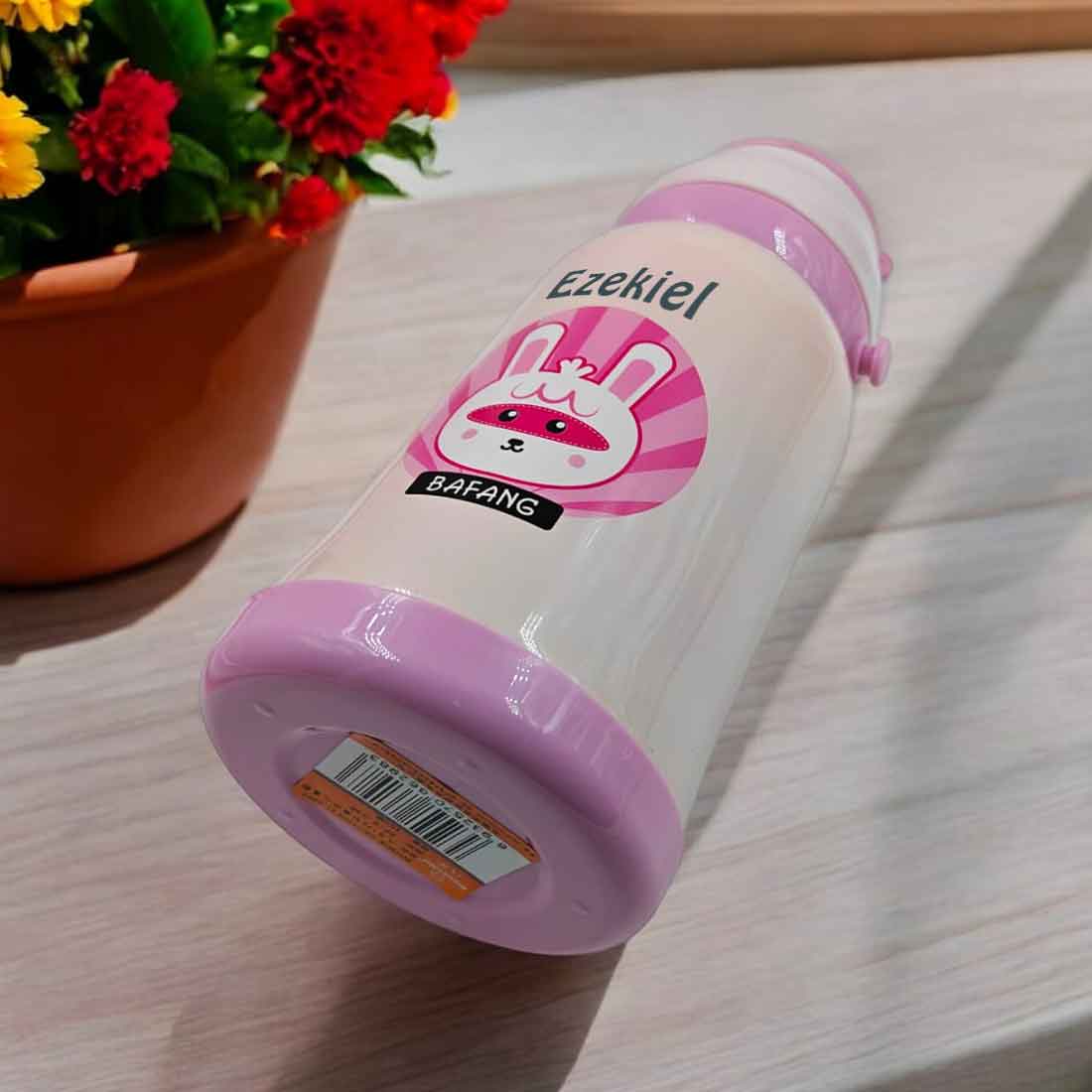 Childrens Personalised Drink Bottles with Name Sipper Bottle for Kids - Image 12