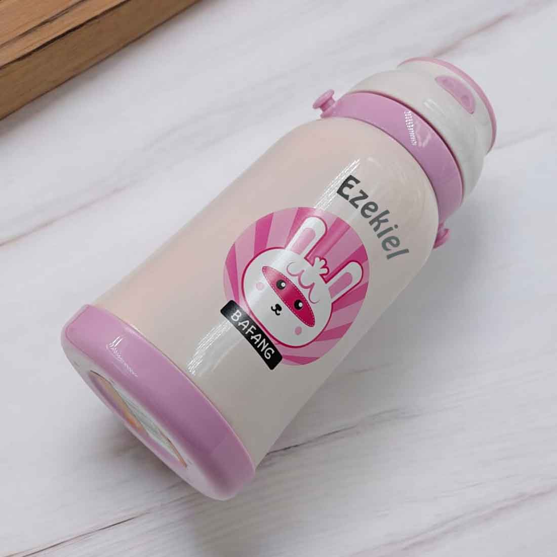 Childrens Personalised Drink Bottles with Name Sipper Bottle for Kids - Image 13