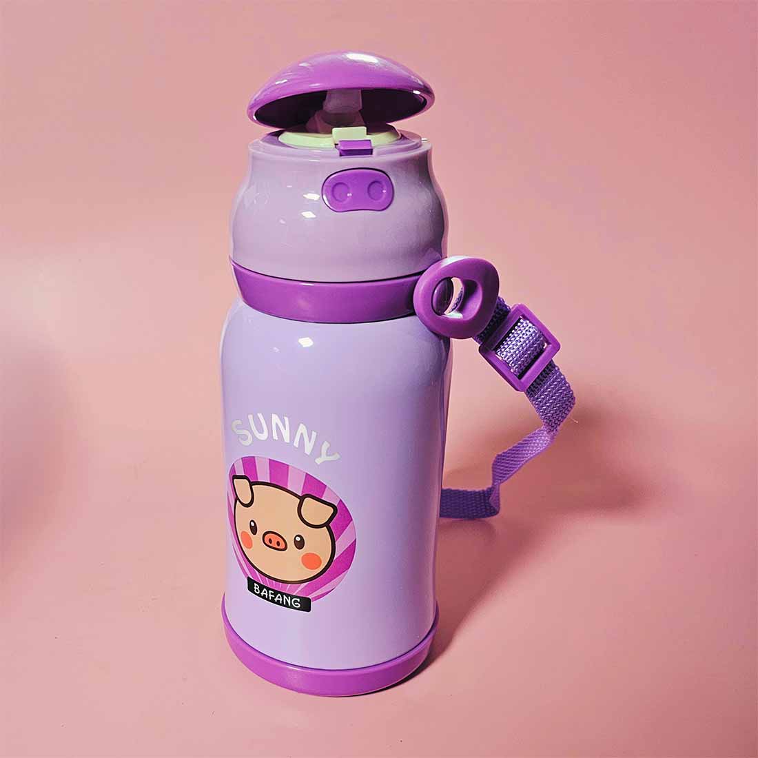 Childrens Personalised Drink Bottles with Name Sipper Bottle for Kids - Image 4