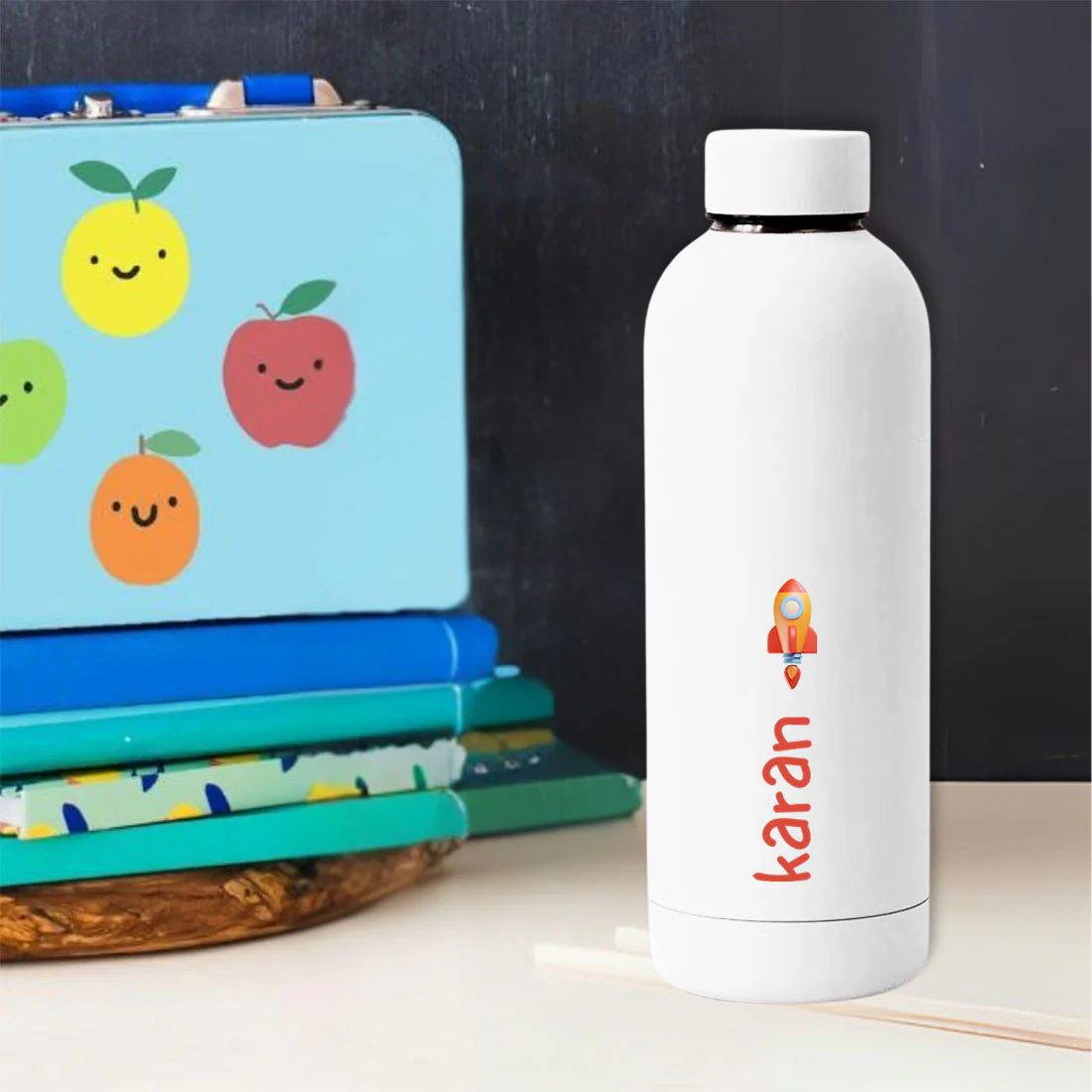 Children Personalised Water Bottle – 500ml Double Insulated Stainless Steel Bottle for Travel, Shool, Home - Image 29