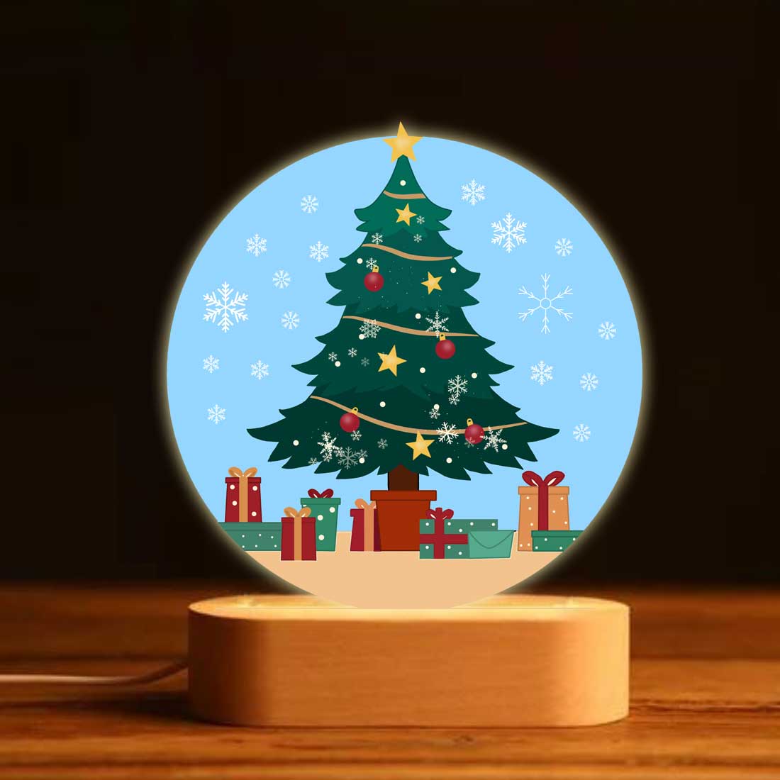 Christmas LED Lamp for Home Decor LED Light - Christmas Tree